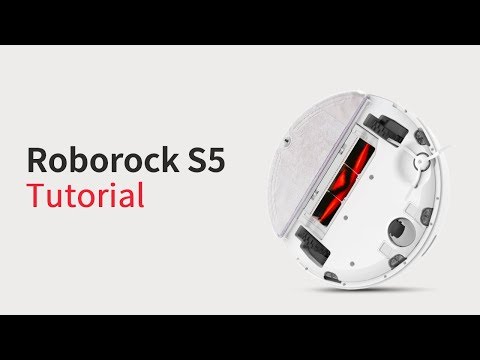 Šepetėlių komplektas Roborock S5 Max dulkių siurbliams - robotams video