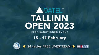 FINAL Alex Kazakis vs  Pijus Labutis  Datel TALLINN OPEN 2023  Tallinn, Estonia
