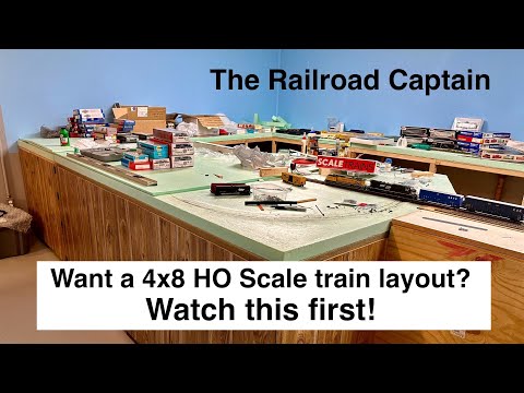 Ready to build a 4x8 HO Scale Model Train Layout? Don’t!