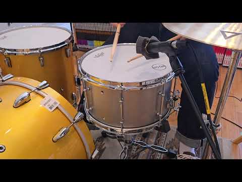 Snares - Keplinger Drums 8x14 Stainless Steel Snare Drum image 9