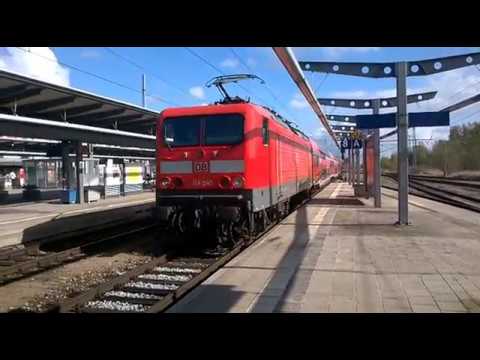 Zugverkehr Rostock Hbf 13.04.2017