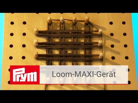 Stricken mit Strickrahmen | Das Prym Loom-MAXI-Gerät als Strickhilfe