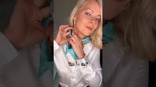 HOW TO IMPROVE YOUR STYLE FOR WORK | EASY SILK SCARF TUTORIAL | #shortsvideo #shorts