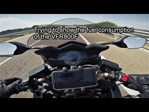 Honda VFR800F - Fuel Consumption ✔