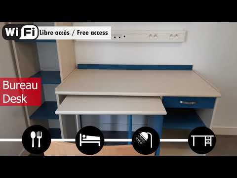Logement Studio de 18m² Résidence Jules Lecesne - Le Havre - Crous Normandie