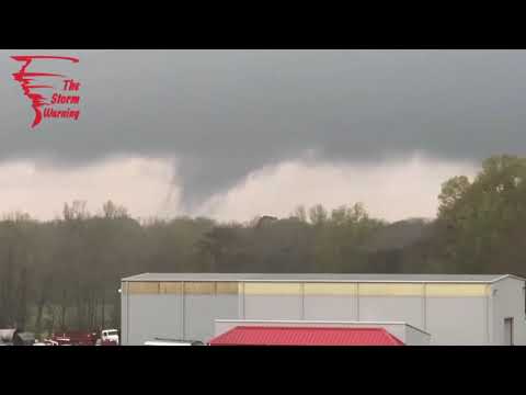 Tornado in Moundville, AL on 3-17-2021