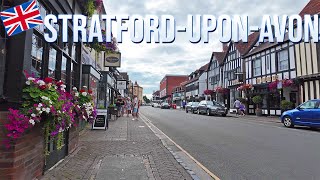 Stratford-upon-Avon 🇬🇧 England | Peaceful Walk in Shakespeare’s Historic Town | 