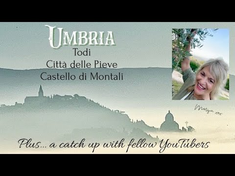 Visit Todi Umbria | Olive harvest time | Surprise visit to Youtube friends | Città delle Pieve