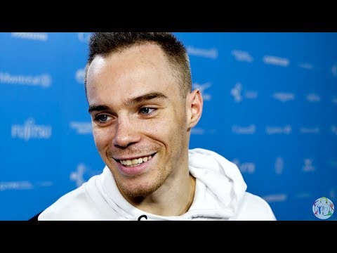 Oleg Verniaiev (UKR) Interview - 2017 World Gymnastics - Parallel Bar Final