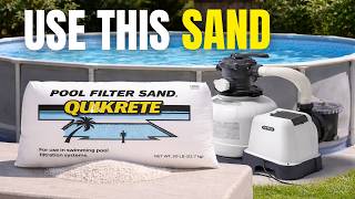 This Is The Exact Sand I Use For My Intex Pool Sand Pump Filtration System