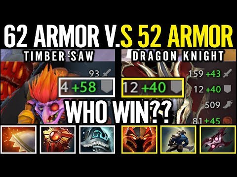 50+ Armor vs 50+ Armor Intense Game TIMBER vs DK Gameplay by Uuu9 Dota