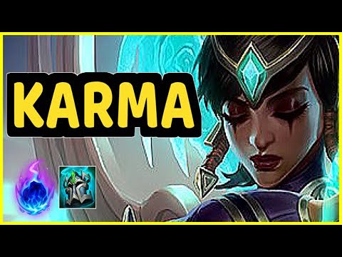 KARMA VS BARD SUPPORT GAMEPLAY GRANDMASTER I