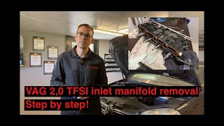 VW/Audi 2,0 TFSI intake manifold removal