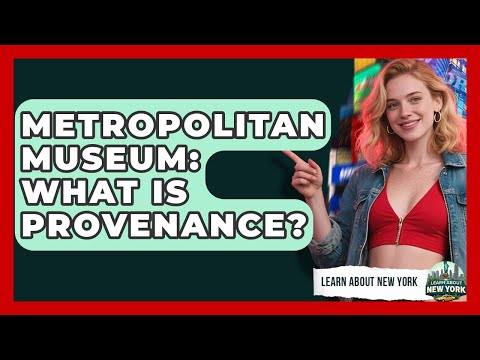 Metropolitan Museum: What Is Provenance? - Learn About New York