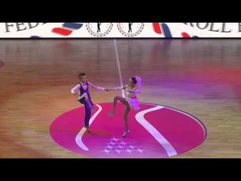 Daniil Nemchenko a Mariia Dvoiezhon, ktg: žáci - 4.místo