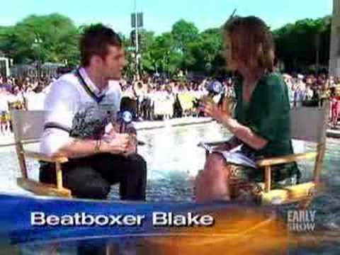 'Idol's' Beatboxer Blake (CBS News)