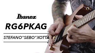 Video thumbnail for Ibanez RG6PKAG Featuring Stefano "Sebo" Xotta by Ibanez Guitar