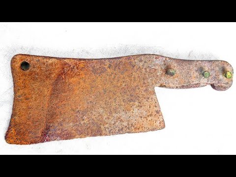 From Rust to Glory: Restoring a Broken Japanese Katana