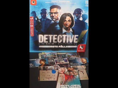 Spielgetuschel Review#3 - Brettspiel - Detective Erste Fälle