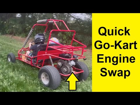 Quick Go-Kart Engine Swap
