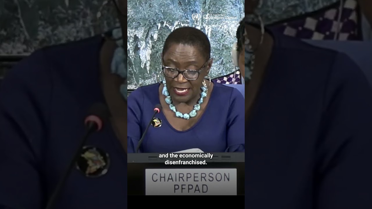 Gaynel Curry of the Bahamas appointed new chair of the Permanent Forum for People of African Descent