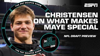 Clyde Christensen says Drake Maye is 'pretty darn special' | The Pat McAfee Show