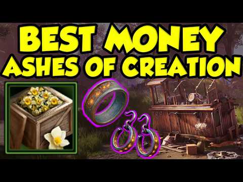 BEST ASHES OF CREATION MONEY MAKING GUIDE! Best Ways To Get Gold In Ashes Of Creation Early Access!