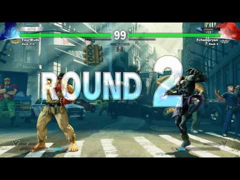SFV~ Ryu (FourWude) vs. Nash (Fchampryan) HD 23