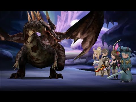 Bravely Default - Optional Bosses: Guardian and Dragon Zombie (Hard Mode)