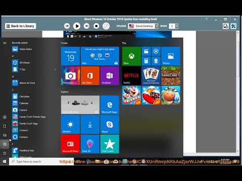 Block Windows 10 October 2018 Update from Installing Itself Video
