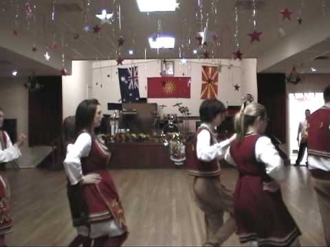 Macedonian Dancing Group "SLOBODA" Big Group - Christmas 2009