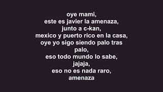 Ya No Tiene Caso - C-kan Ft Zimple, Javier "la amenaza" (LETRA)