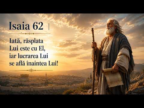 Isaia 62 | Iată, răsplata Lui este cu El, iar lucrarea Lui se află înaintea Lui!