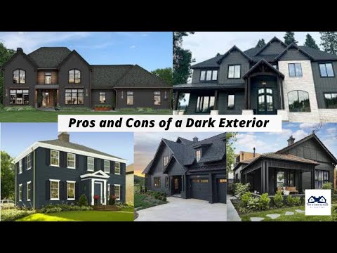 Pros and Cons of a Dark House Exterior | The Benefits and Disadvantages of a Dark Exterior