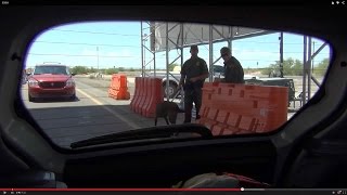 preview picture of video 'U.S. Border Patrol Agents let Illegal Mexican Alien Pinata through Checkpoint, 11 May 2013, 00004'