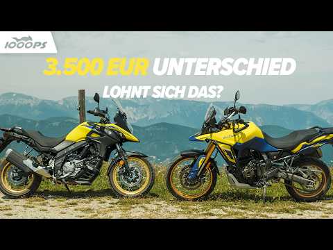 Macht die Suzuki V-Strom 650 noch Sinn? Reiseenduro-Vergleich gegen die neue 800DE!