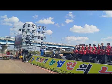 나주시중부노인복지관 나주하모니카시니어연주단 공연(나주축제 행사)..