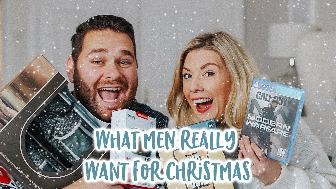 CHRISTMAS GIFT GUIDE FOR MEN WHAT GUYS REALLY WANT! | KATE MURNANE