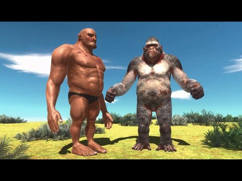 Troll Rise of the Beasts vs Dinosaurs Baby T Rex Godzilla   Animal Revolt Battle Simulator