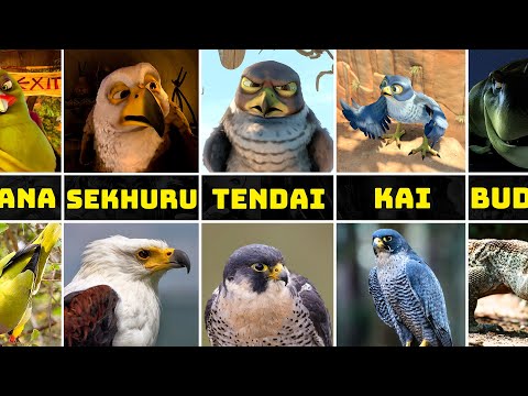 Zambezia Characters in Real Life