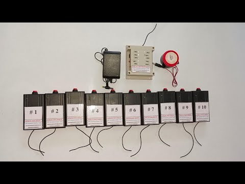 Wireless Remote Operated Siren Unit