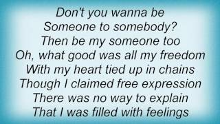 Feargal Sharkey - Someone To Somebody Lyrics