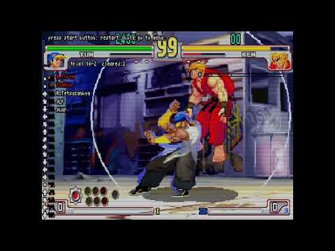 Street Fighter 3rd Strike Trials by crystal_cube99 - All Yun Trials