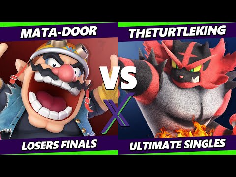 S@X 525 Losers Finals - Mata-Door (Wario) Vs. TheTurtleKing (Incineroar) Smash Ultimate - SSBU