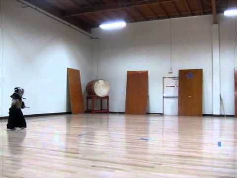 Taiyo Ariga x Taro Ariga @ Butokuden Kendo Dojo (the day after Christmas 2011)