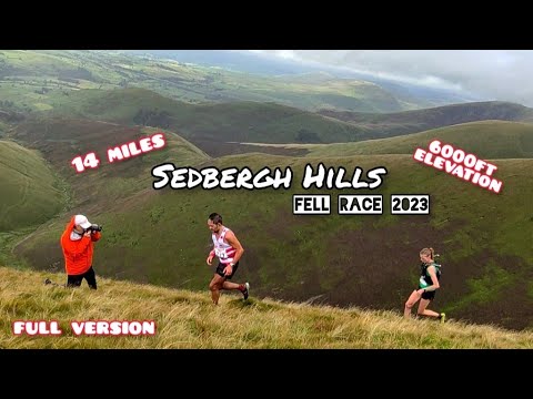 Sedbergh Hills fell race 2023 - full video / Howgills - English and British fell championship