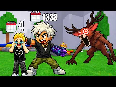 99 GECE Hayatta Kalmasına Yardım Ettim! 😱 | ROBLOX 99 Nights In The Forest 🌲