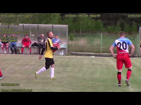 KS Żupawa 3-2 KS Cygany (2-2 Saja Artur) 22.05.2022 / 22.kolejka