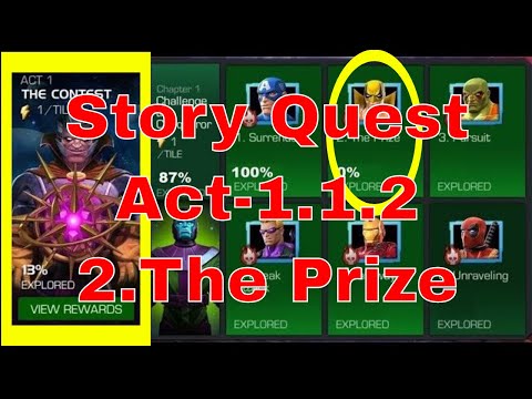 Act1 The Contest - Chapter 1.1.2 - Marvel Contest of Champions