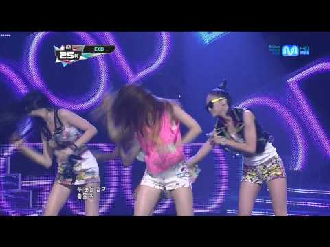 [1080P]120830 EXID - I Feel Good [엠 카운트다운]